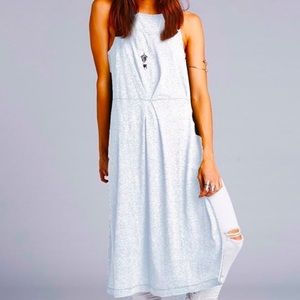 Free People Comet Open Back Tunic Maxi S